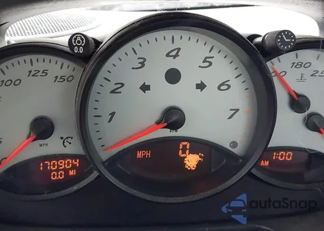 1998 Porsche Boxster из США, поврежденный, VIN WP0CA2985WU624442